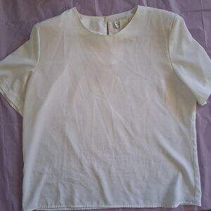 Lauren Lee Vintage Blouse, M/L, White